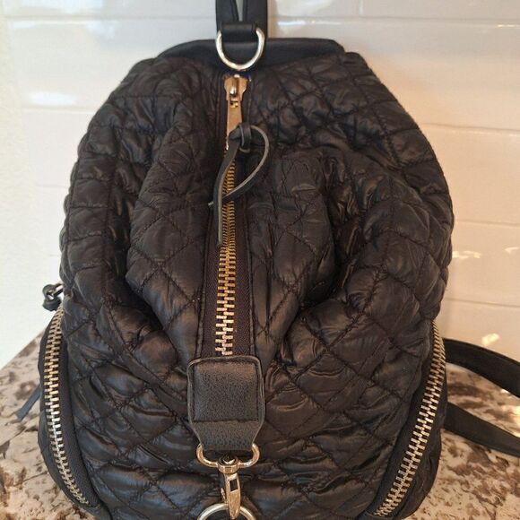 Croma vintage Nylon black backpacks - Picture 1 of 12